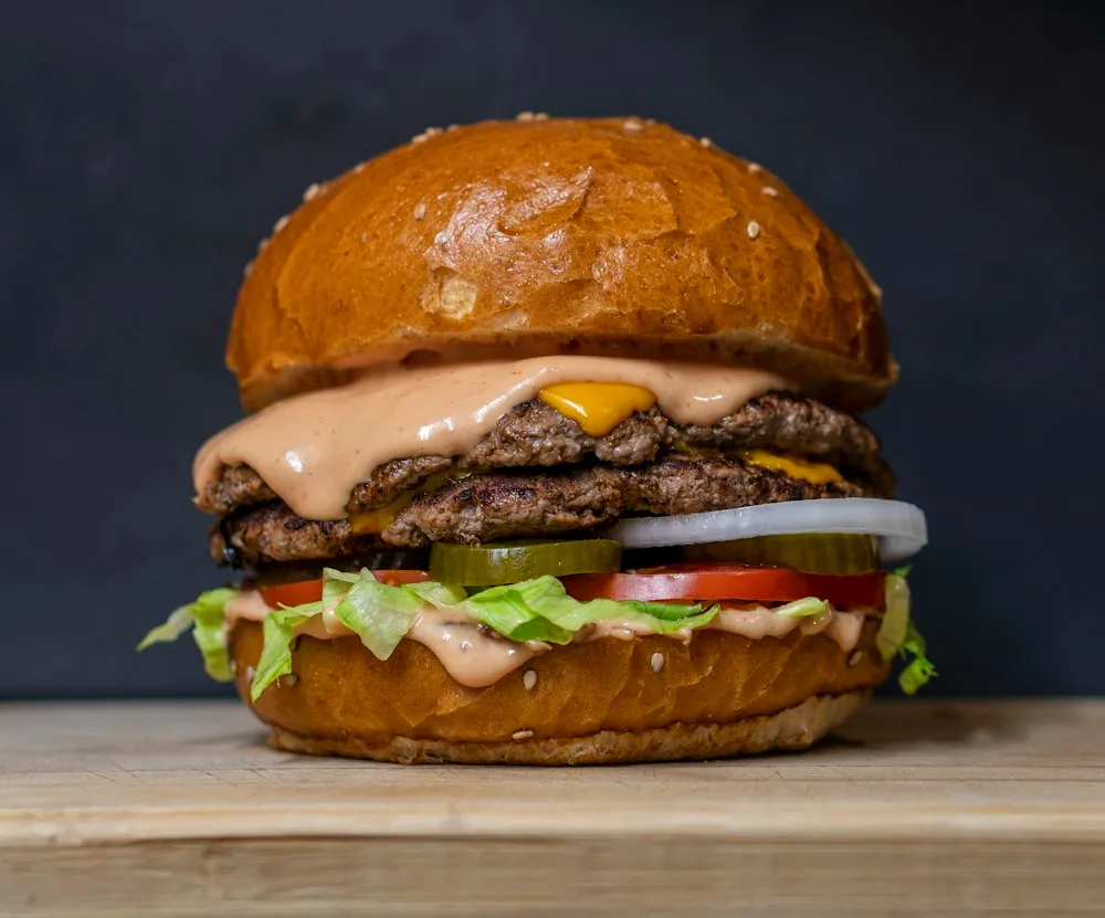 Classic beef burger